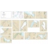NOAA Chart 14886 SMALL-CRAFT BOOK CHART - Inland Route, Cheboygan to Conway (book of 12 Charts)