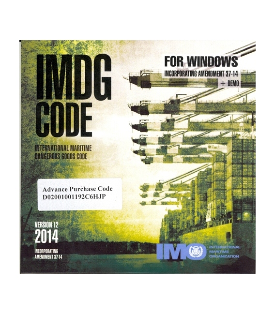 IMO DJ200E IMDG Code for Windows (Version 12), 2014