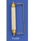 T1LFB Vermont Indoor/Outdoor Thermometer (Brass)