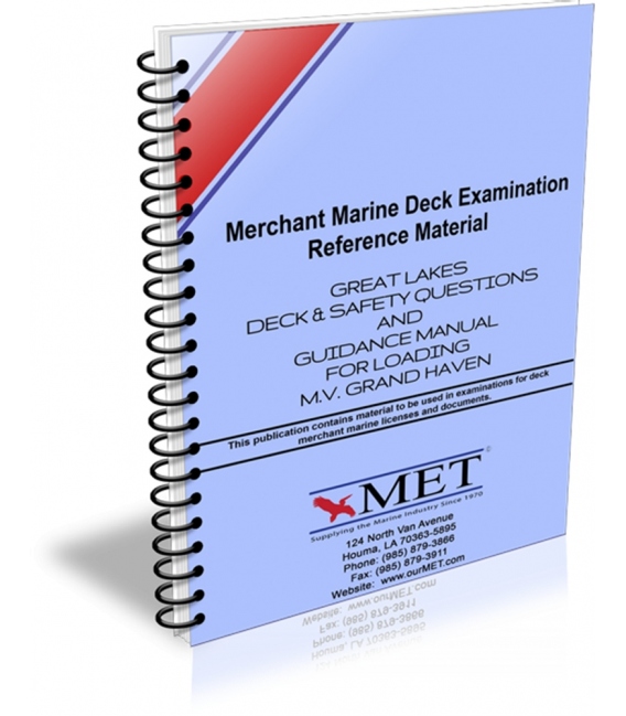 BK-773 Merchant Marine Deck Examination Reference Material Guidance Manual for Loading MV Grand Haven