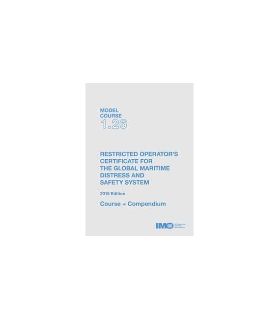 IMO TA126E Model Course Restricted Operator's Certificate for GMDSS, 2015 Edition