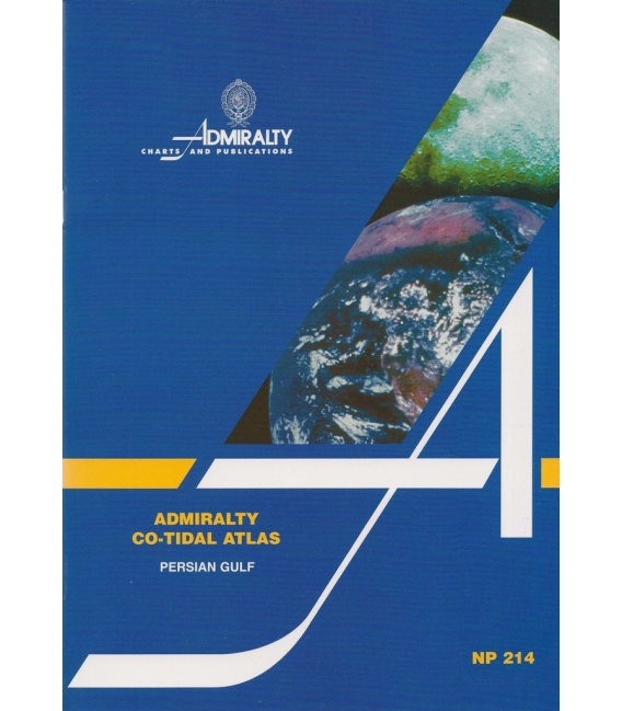 NP214 Admiralty Co-Tidal Atlas - Persian Gulf, 2nd Edition 1999