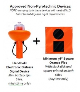 Sirius Signal SOS Distress Light and Flag