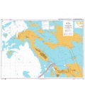 British Admiralty Nautical Chart 2164 Tahkoluoto and Mantyluoto