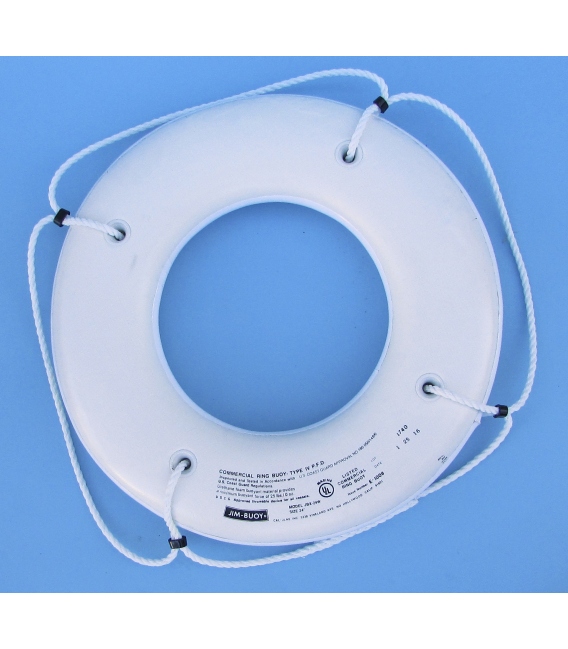 JB-X Series Life Ring - 24" White