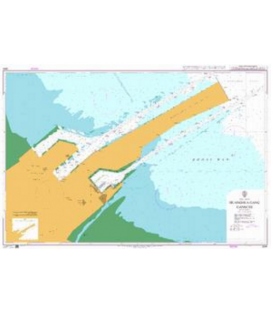 British Admiralty Nautical Chart 1209 Longkou Gang