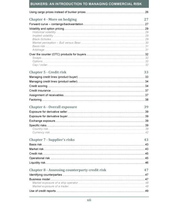 Bunkers: An Introduction to Managing Commercial Risk, 1st, 2016
