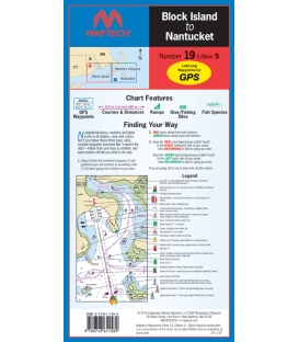 Block Island to Nantucket Waterproof Chart WPC019, 5th, 2016