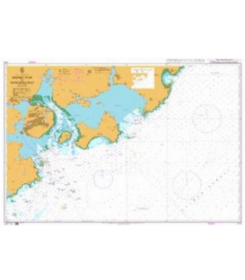 British Admiralty Nautical Chart 1719 Shenhu Wan to Dongding Dao