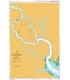 British Admiralty Nautical Chart 1039 Outer Approaches to Ho Chi Minh City