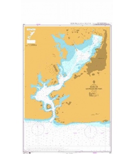 British Admiralty Nautical Chart 443 Bahía de Santiago de Cuba