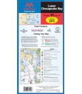 Maptech - Lower Chesapeake Bay Waterproof Chart WPC026, 3rd Edition 2016