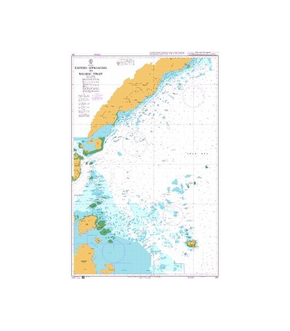 British Admiralty Nautical Chart 3939 Beihai Gang