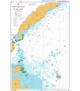 British Admiralty Nautical Chart 3939 Beihai Gang