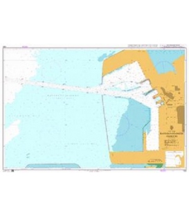 British Admiralty Nautical Chart 1507 Huangdao Oil Piers