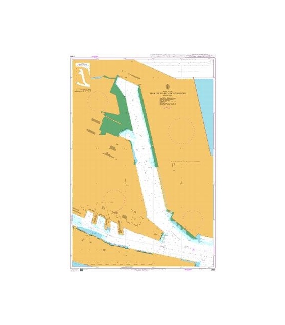 British Admiralty Nautical Chart 2665 Tianjin Gang - Bei Gangchi