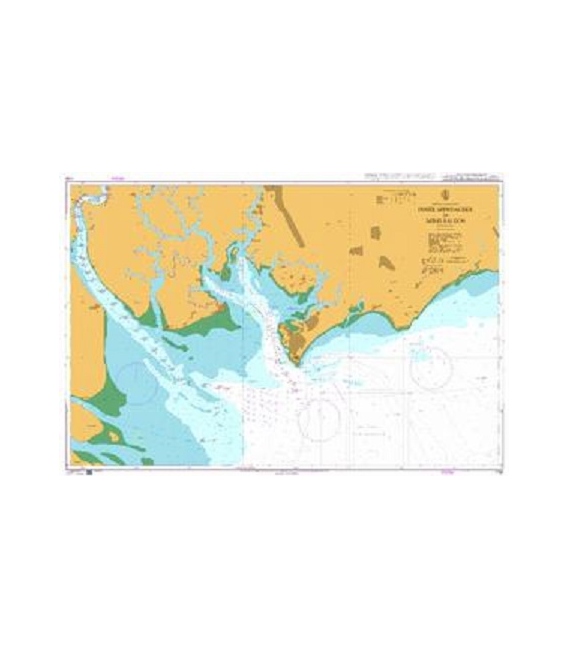 British Admiralty Nautical Chart 1737 Quanzhou Gang and Approaches