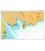 British Admiralty Nautical Chart 1100 Inner Approaches to Song Sai Gon