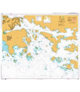 British Admiralty Nautical Chart 2942 Kieler Bucht