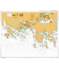 British Admiralty Nautical Chart 3007 Mandal and Approaches