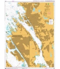 British Admiralty Nautical Chart 3016 Haugesund Havn