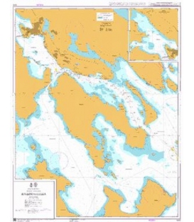 British Admiralty Nautical Chart 1010 Junkon to Lulea