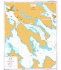 British Admiralty Nautical Chart 1010 Junkon to Lulea
