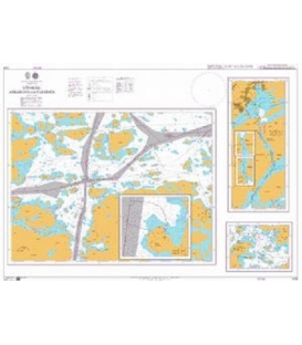 British Admiralty Nautical Chart 2185 Lovskar, Askgrund and Parainen