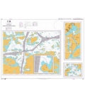 British Admiralty Nautical Chart 2185 Lovskar, Askgrund and Parainen