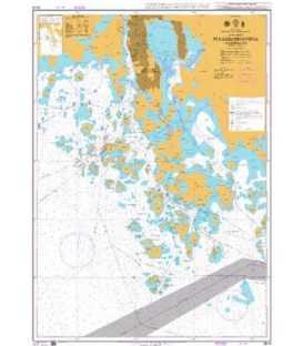 British Admiralty Nautical Chart 2614 Maarianhamina (Mariehamn)