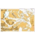 British Admiralty Nautical Chart 820 Vastra Saxarfjarden to Stockholm
