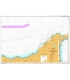 British Admiralty Nautical Chart 141 Approaches to Tanger-Mediteranee
