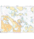 Norwegian Nautical Chart 455 Stavanger havn med innseilinger