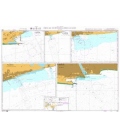 British Admiralty Chart 1392 Ports and Anchorages in Togo and Benin