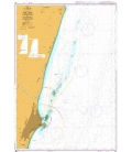 British Admiralty Nautical Chart 695 Northern Approaches to Toamasina (Tamatave)