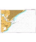 British Admiralty Nautical Chart 244 Vishakhapatnam Harbour