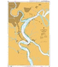 British Admiralty Nautical Chart 1036 Ho Chi Minh City and Approaches