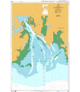 British Admiralty Nautical Chart 3999 Qinzhou Wan