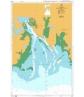 British Admiralty Nautical Chart 3999 Qinzhou Wan