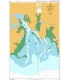 British Admiralty Nautical Chart 3999 Qinzhou Wan