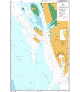 British Admiralty Nautical Chart 348 Chiwan Gangqu to Dachanwan Gangqu