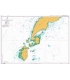 British Admiralty Nautical Chart 4463 North Balabac Strait