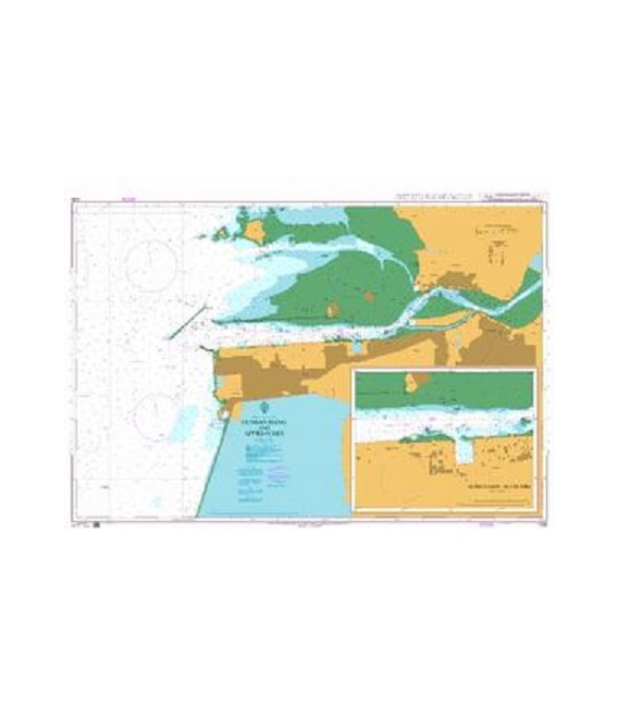 British Admiralty Nautical Chart 1008 Gunsan Hang and Approaches