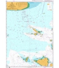 British Admiralty Nautical Chart 1303 Nanhui Zui to Huoshan Liedao