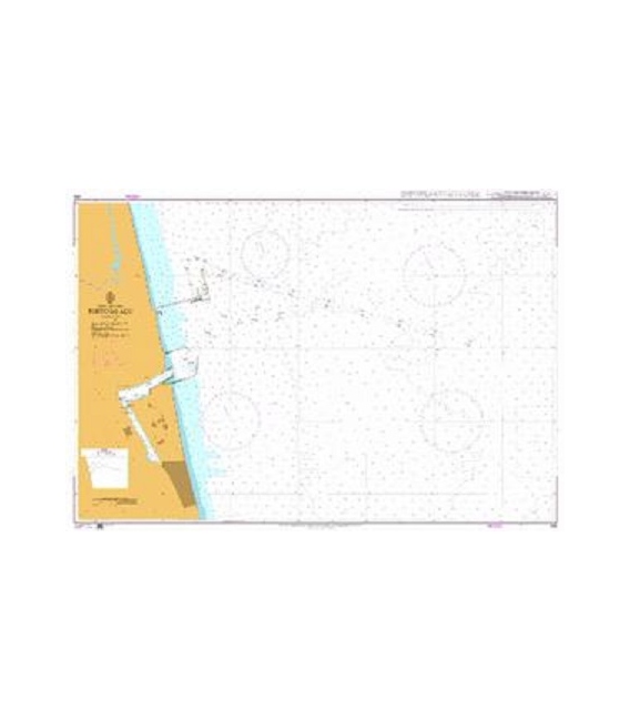 British Admiralty Nautical Chart 495 Porto do Açu