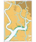 British Admiralty Nautical Chart 510 Puerto Maritimo de Guayaquil