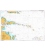 British Admiralty Nautical Chart 1305 Sanxing Shan to Luojia Shan