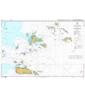 British Admiralty Nautical Chart 1306 Huaniao Shan to Sanxing Shan