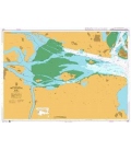 British Admiralty Nautical Chart 3453 Jiulongjiang Kou