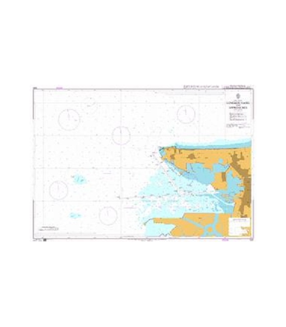 British Admiralty Nautical Chart 1263 Longkou Gang and Approaches